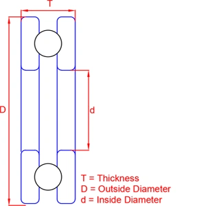 Thrust ball bearings are a type of rotary bearing designed to support axial loads, which are forces parallel to the shaft's axis. These bearings belong to the family of ball bearings, which use balls to reduce friction between moving parts and enable smooth rotation.