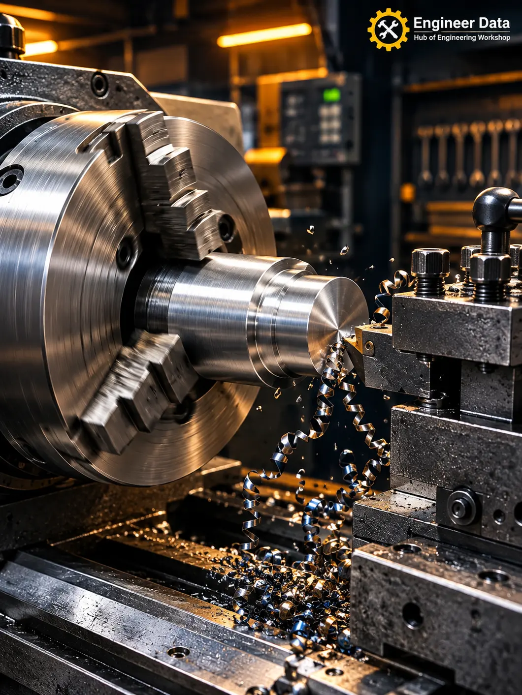 Lathe Machine Web Story cover — lathe operations and taper turning