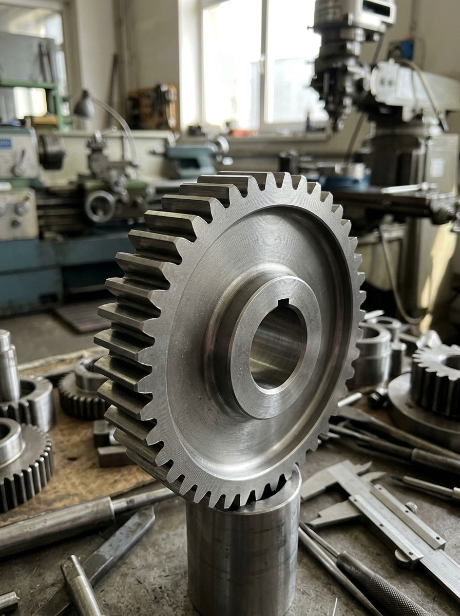 Spur Gear Web Story cover — precision spur gear terminology and calculation